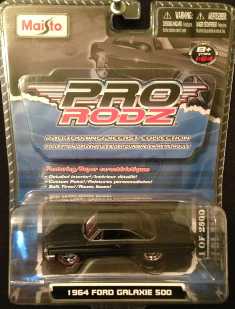 Maisto 1964 Ford Galaxie 500 - Pro Touring Diecast Collection toy car collectible - Main Image 1