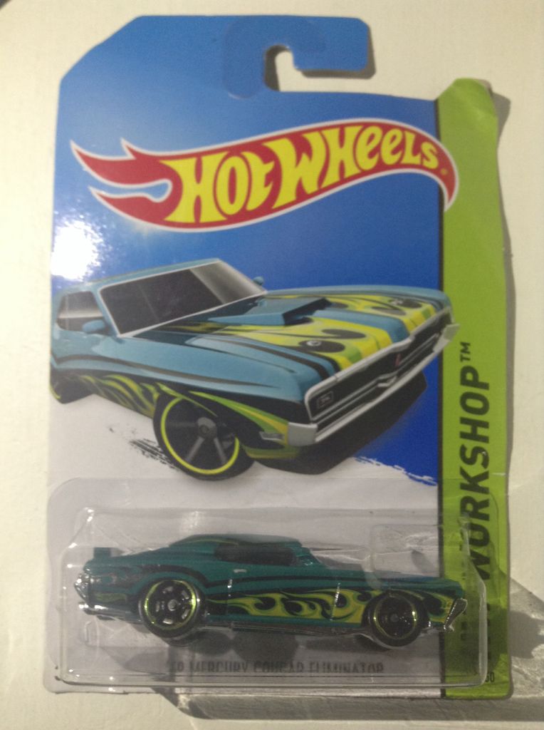 ’69 Mercury Cougar Eliminator - 2014 HW Workshop toy car collectible - Main Image 2