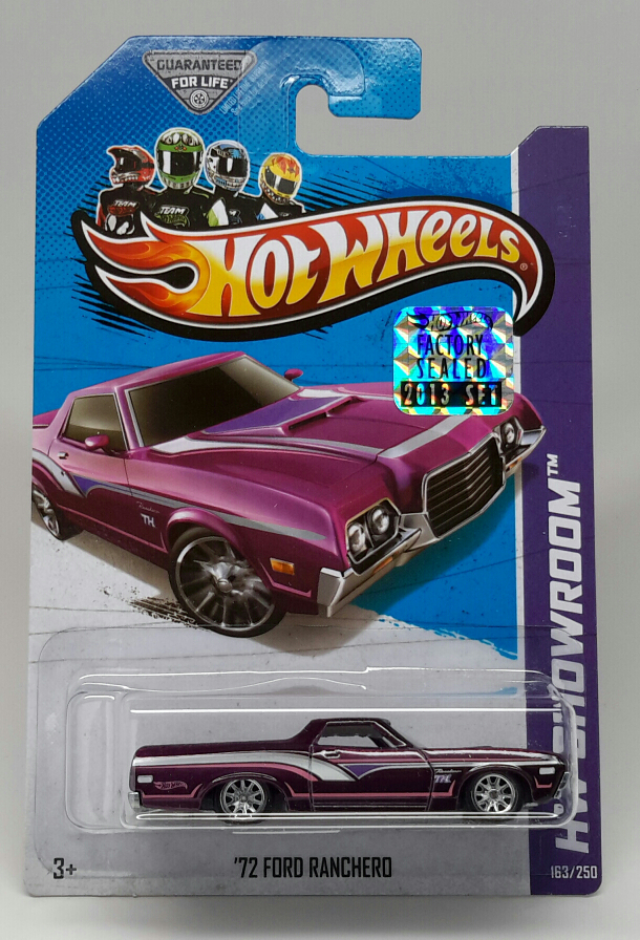 ’72 Ford Ranchero - HW Showroom toy car collectible - Main Image 1