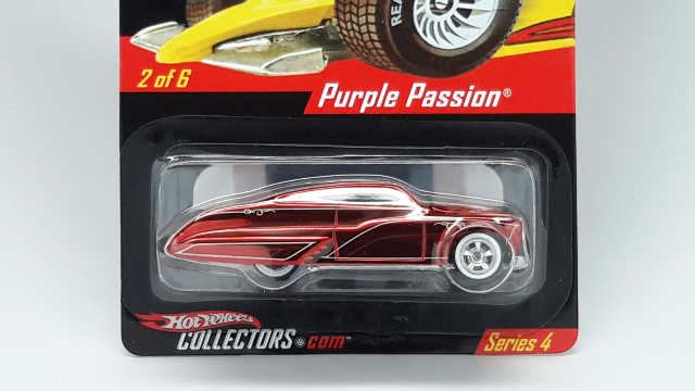 Purple Passion - Series 4 toy car collectible - Main Image 2