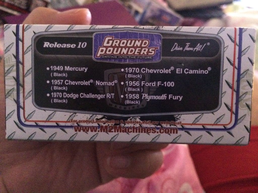 M2 Machines 1958 Plymouth Fury - Ground Pounders toy car collectible - Main Image 2