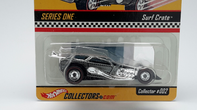 2002 HWC Surf Crate Collector #2 - Hot Wheels Collector’s Club toy car collectible - Main Image 2