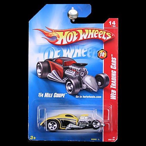 Web Trading Cards 1/4 Mile Coupe  toy car collectible - Main Image 1