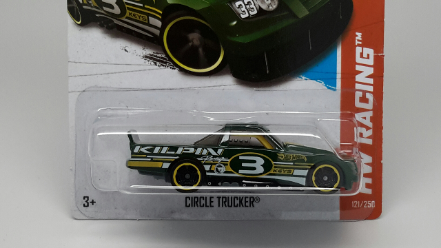 TH Circle Trucker 2013 - Regular Treasure Hunt toy car collectible - Main Image 2