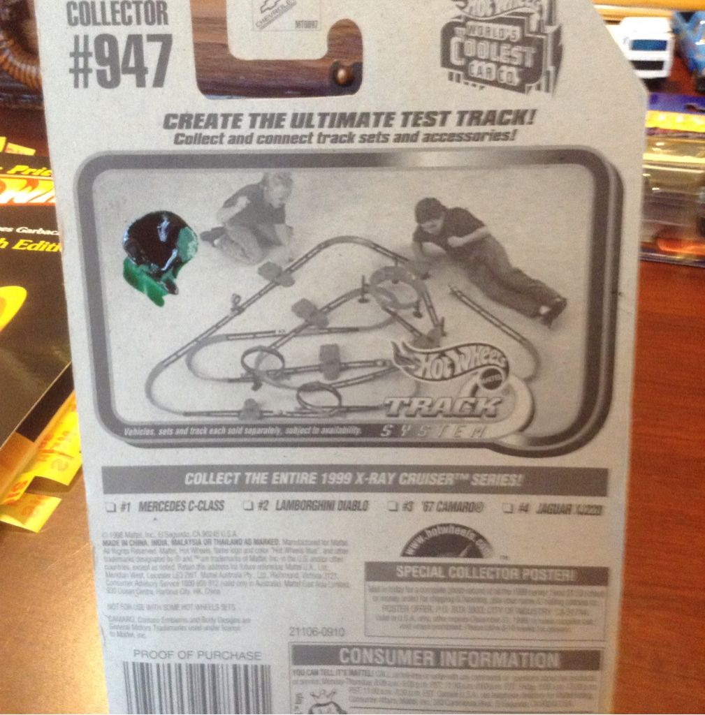 ’67 Camaro - X-ray Cruisers toy car collectible - Main Image 2