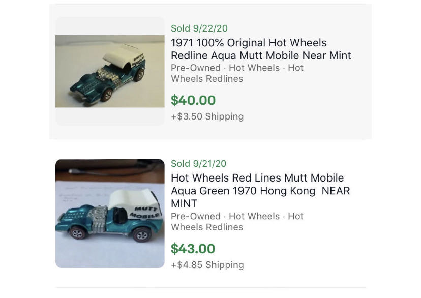 Mutt Mobile - Redline toy car collectible - Main Image 4