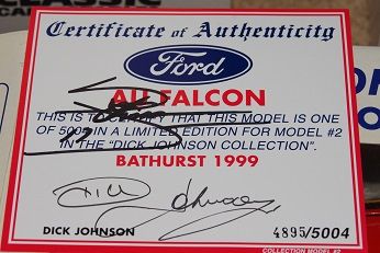 Dick Johnson 1999 Bathurst - Dick Johnson toy car collectible - Main Image 2