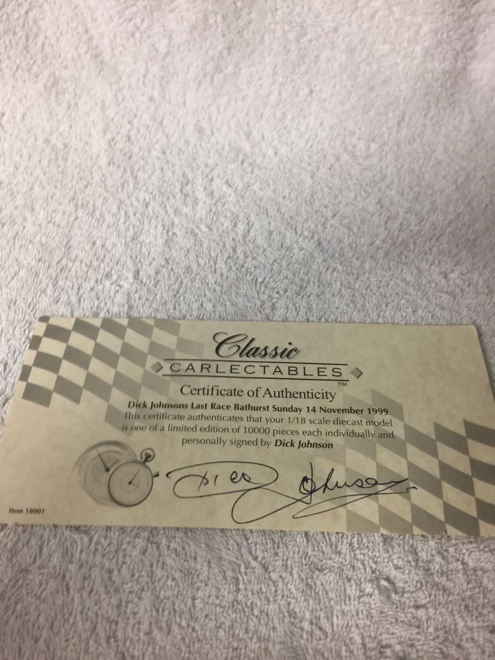 Dick Johnson 1999 Bathurst - Dick Johnson toy car collectible - Main Image 4