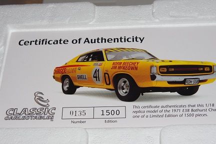 Norm Beechey 1971 Chrysler Charger  - Norm Beechey toy car collectible - Main Image 2