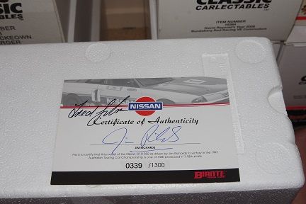 Jim Richards 1991 ATCC Winning Nissan Skyline GTR - ATCC toy car collectible - Main Image 2