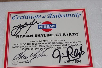 1990 Australian Gran Prix Rollover Car - Jim Richards and Mark Skaife - ATCC toy car collectible - Main Image 2