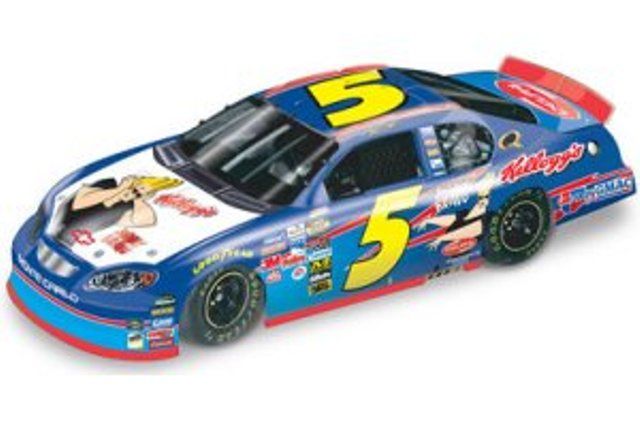 Kyle Busch Johnny Bravo  - Nextel Cup toy car collectible - Main Image 2