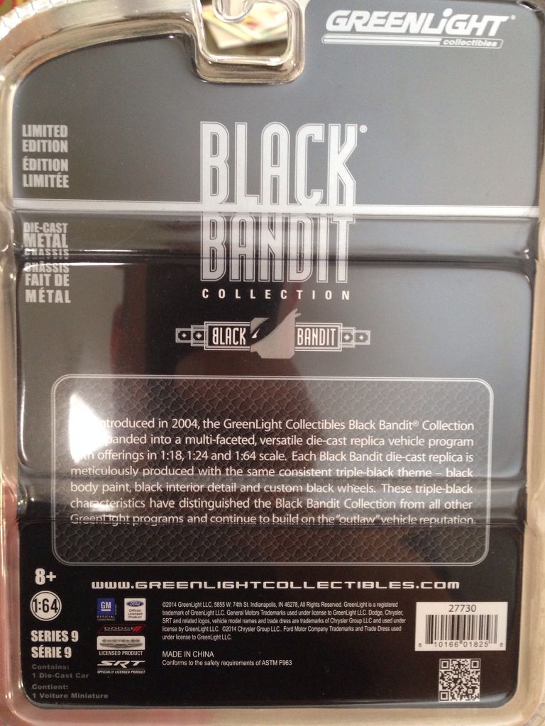 1965 Ford Bronco - Black Bandit toy car collectible - Main Image 2