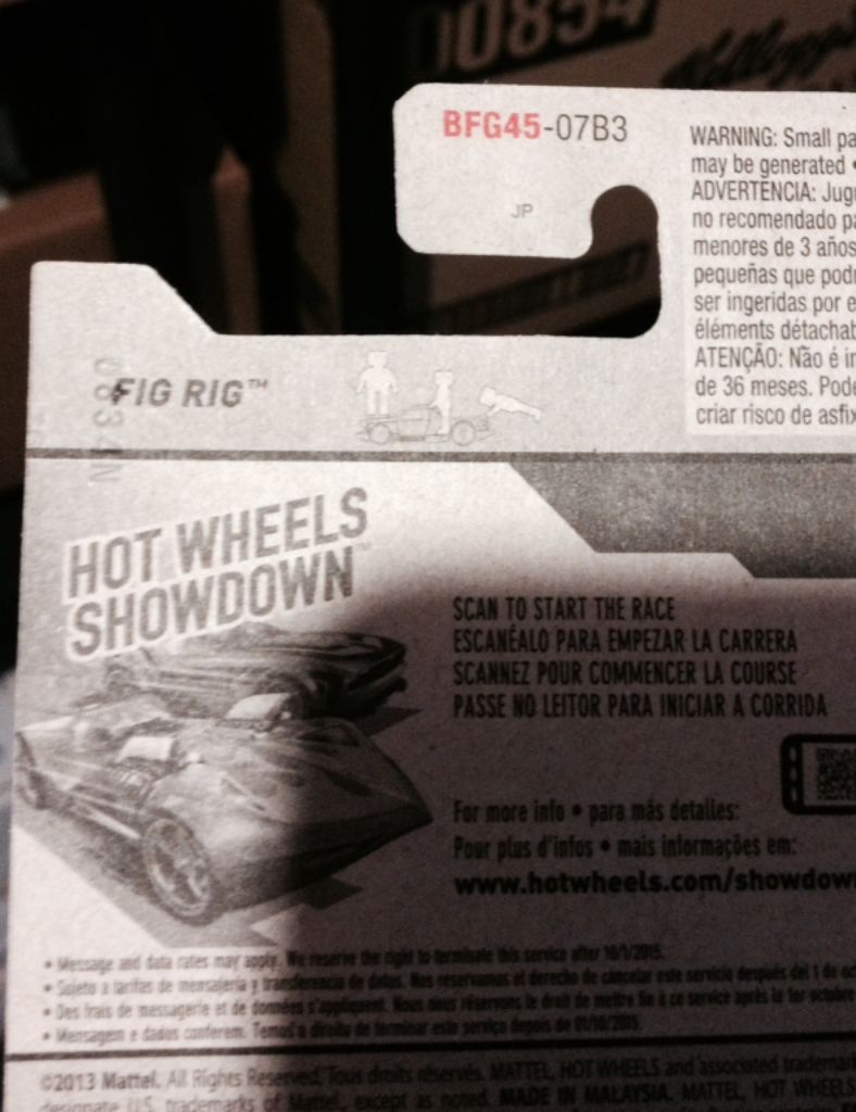 Fig Rig - HW Race toy car collectible - Main Image 2