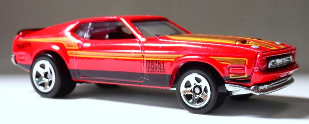 ‘71 Mustang Mach 1 - 2014 - HW Mustang 50 Years toy car collectible - Main Image 2