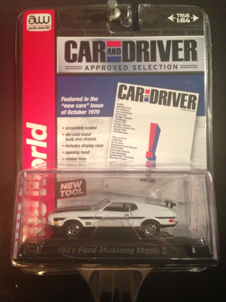 1971 Ford Mustang Mach 1 - Magazine Series Release 1 toy car collectible - Main Image 1