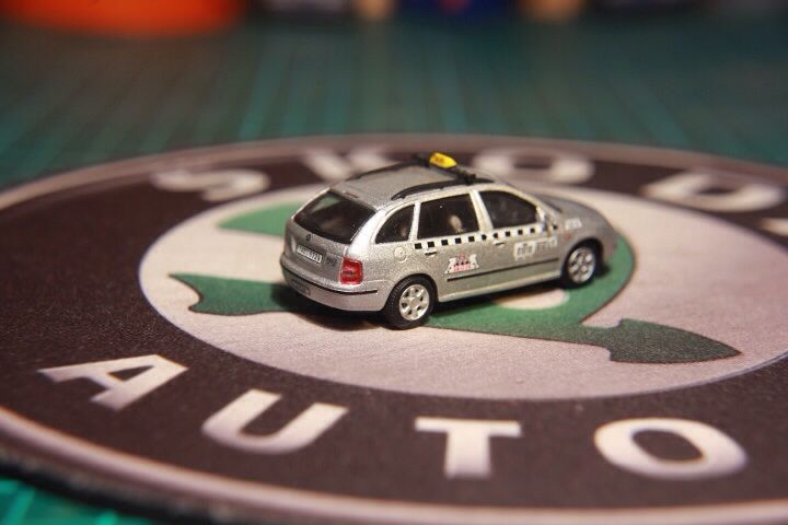 SKODA - Taxi toy car collectible - Main Image 2
