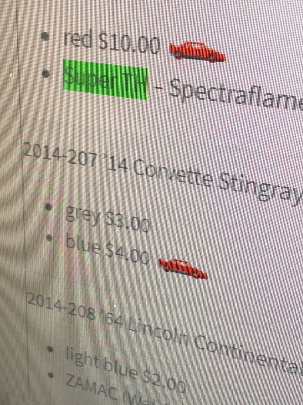 2014 Corvette Stingray - 2014 HW Workshop toy car collectible - Main Image 3