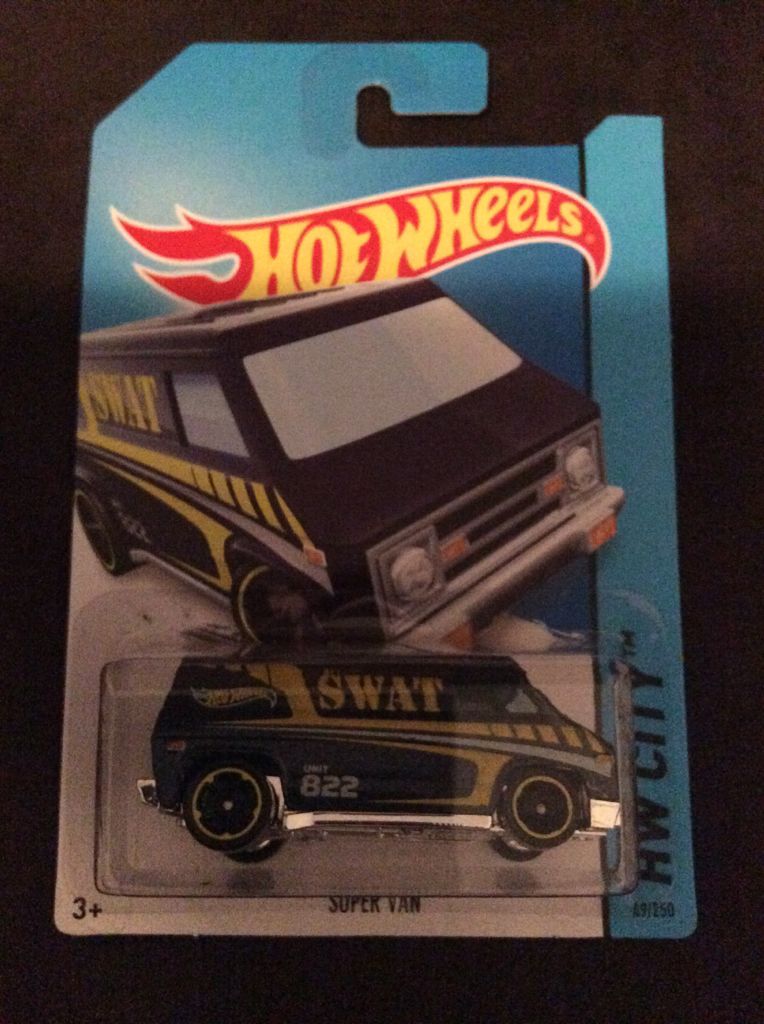 Super Van - HW CITY-2014 HW RESCUE toy car collectible - Main Image 1