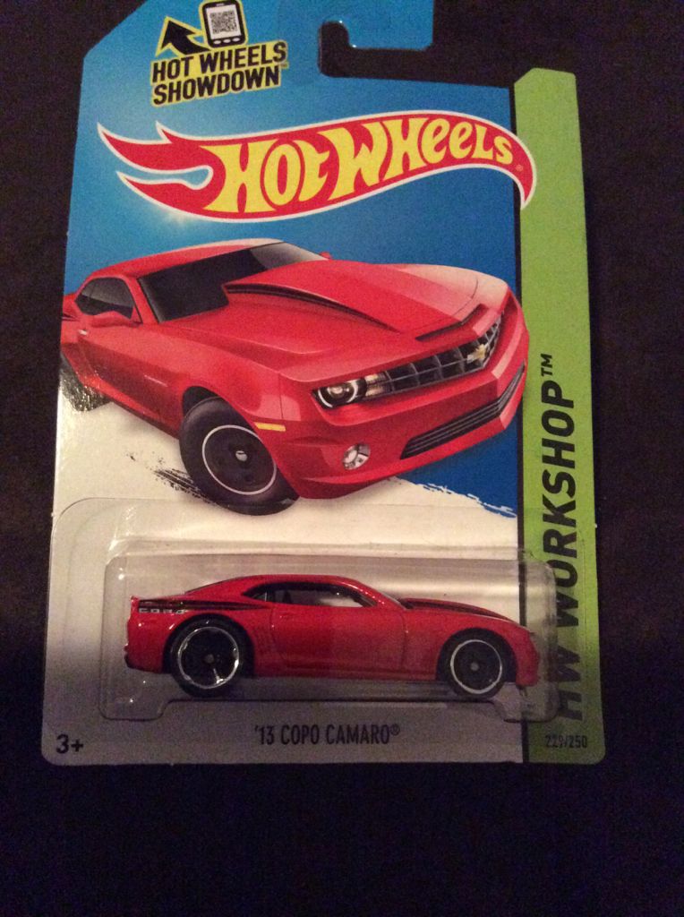 Hotwheels 13 Copo Camaro  toy car collectible - Main Image 1