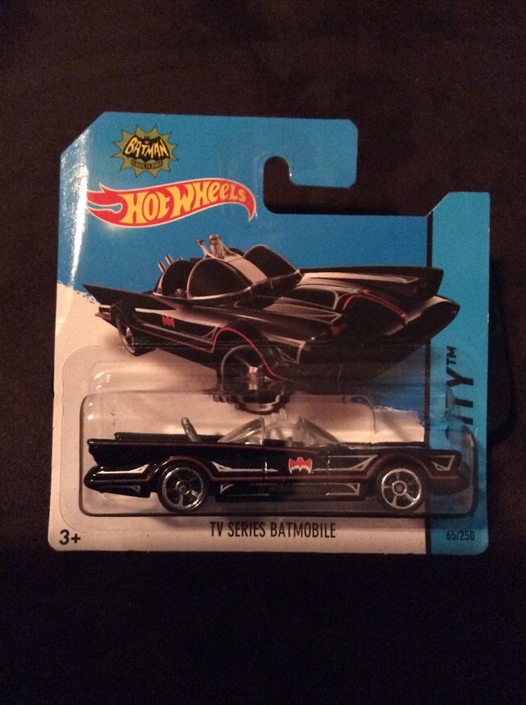 TV Series Batmobile - HW City toy car collectible - Main Image 2