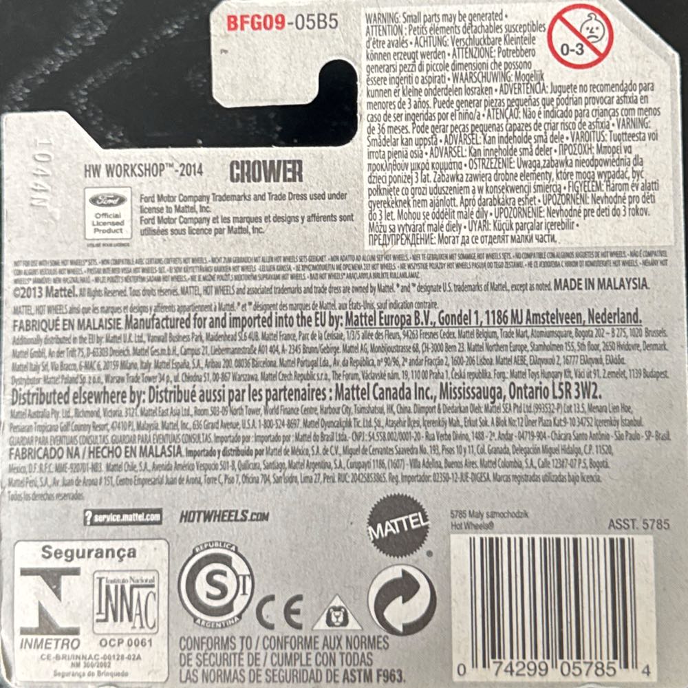 Custom 64 Galaxie 500 - HW WORKSHOP toy car collectible - Main Image 3