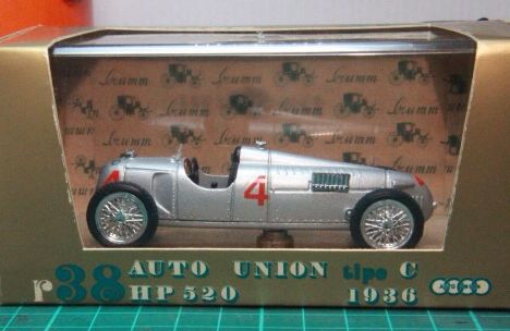AUTO UNION #4  toy car collectible - Main Image 2