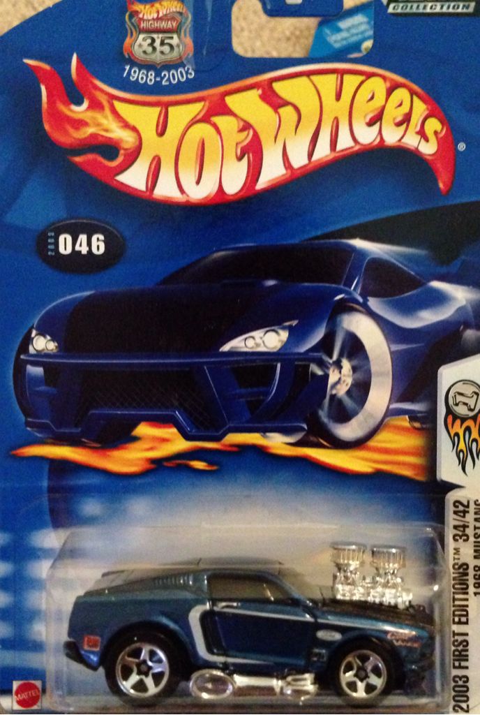 Mustangs - 2003 First Editions toy car collectible - Main Image 1
