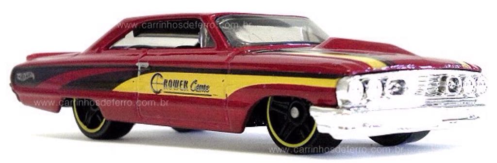 Custom ‘64 Galaxie 500 - 2014 - HW Workshop - Performance toy car collectible - Main Image 2