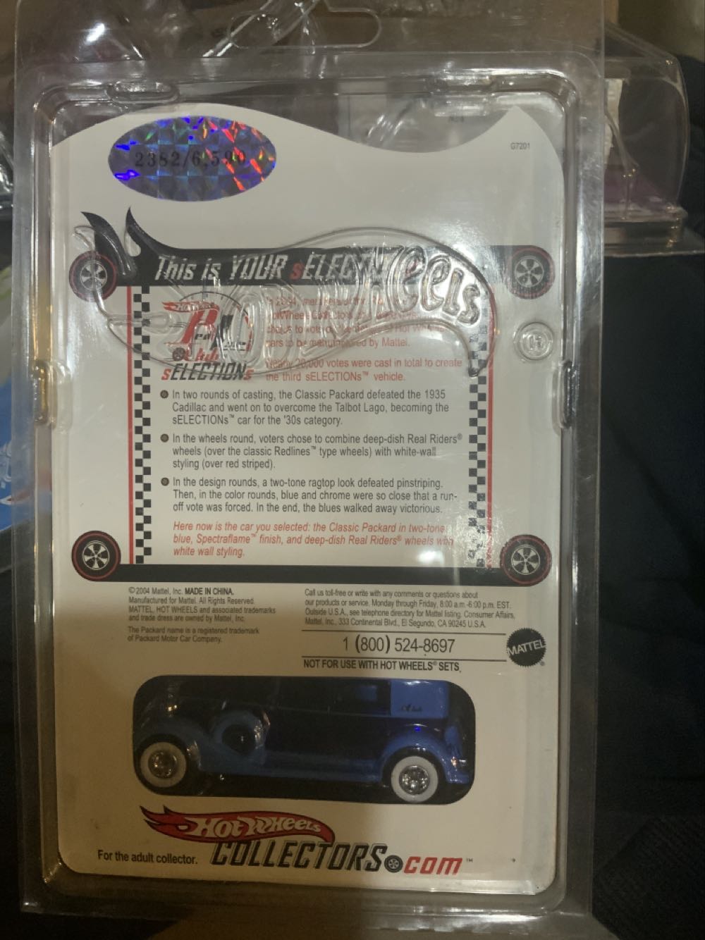Red Line Club - 2004 RLC Exclusive toy car collectible - Main Image 2