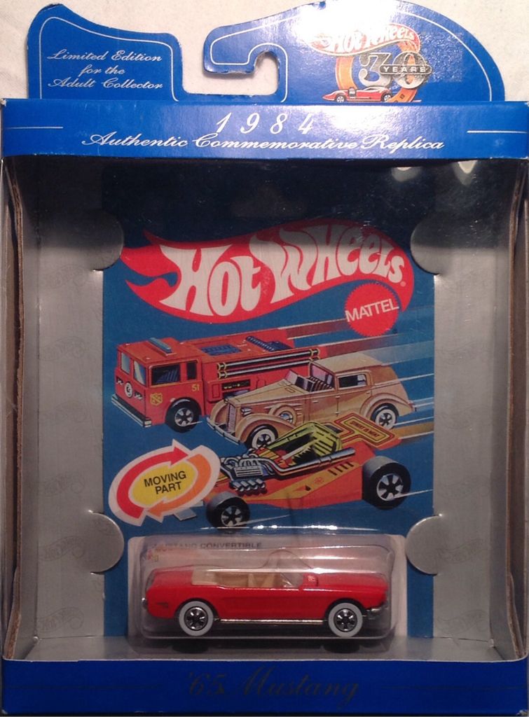 ’65 Mustang - 1984 Authentic Commemorative Replica toy car collectible - Main Image 1