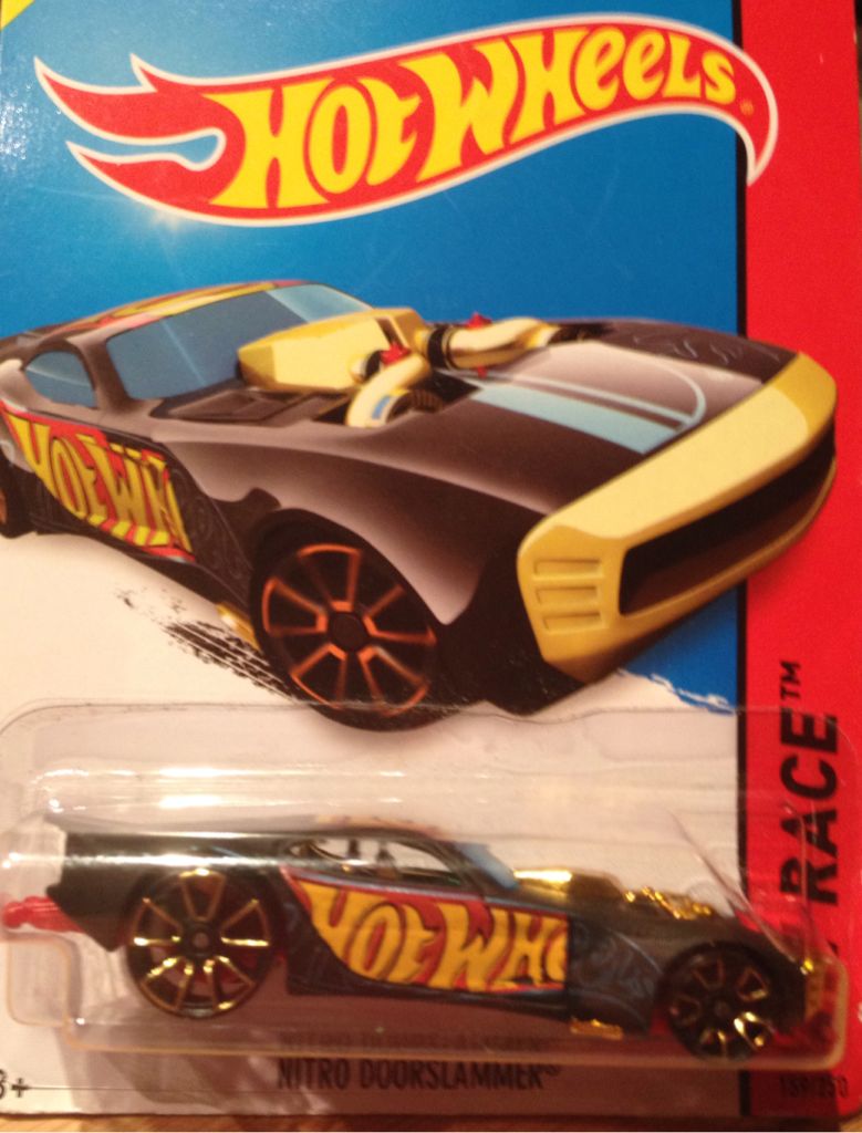Nitro Doorslammer 2014 - HW Race/Thrill Racers toy car collectible - Main Image 1