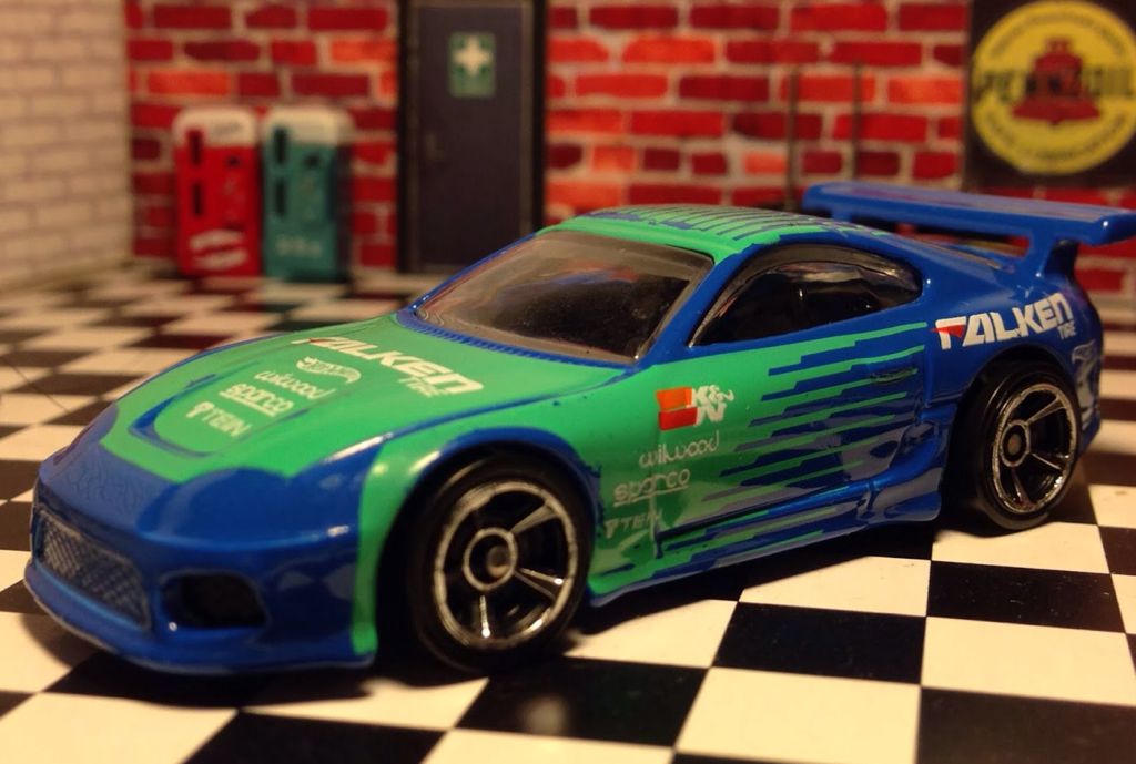 1994 Toyota Supra - HW City: Night Burnerz toy car collectible - Main Image 2