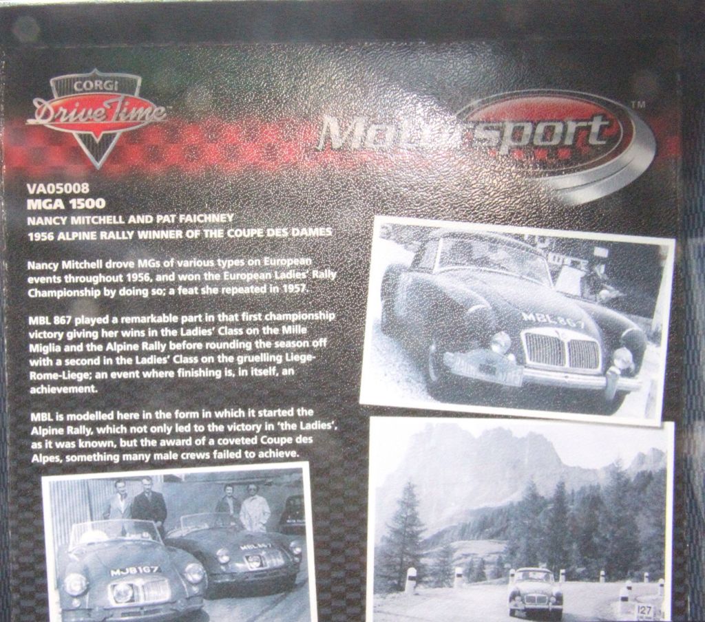 MG #326  toy car collectible - Main Image 2