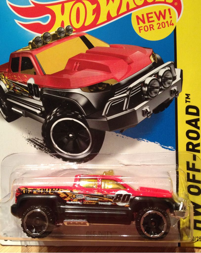 Off-Duty - 2014 HW Off-Road - Hot Trucks toy car collectible - Main Image 1