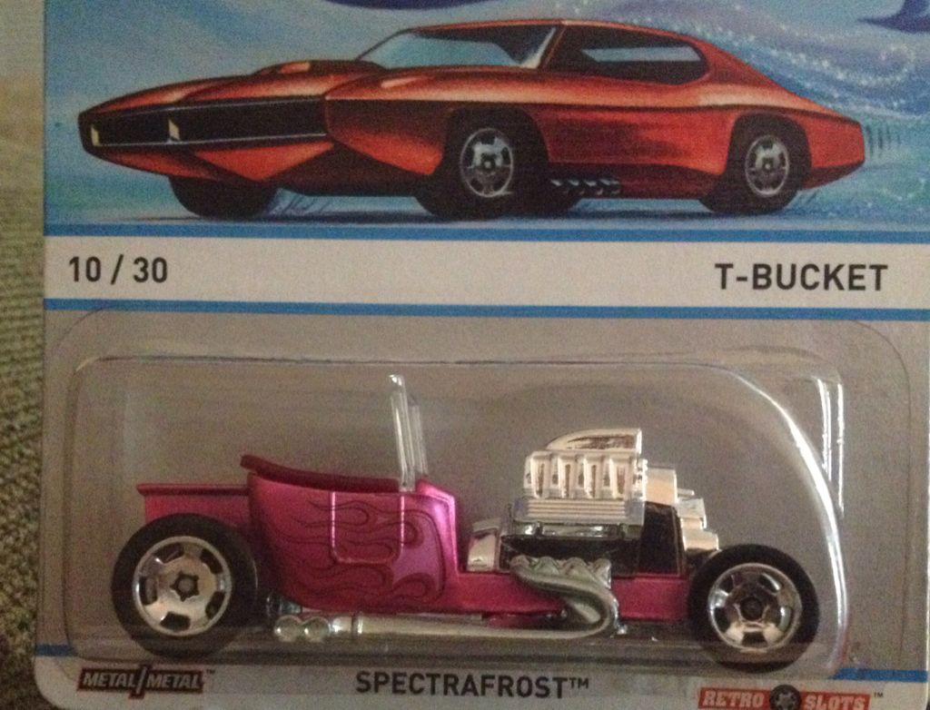 T-Bucket - Cool - Classics - Pink - 0025 - Cool Classics toy car collectible - Main Image 2