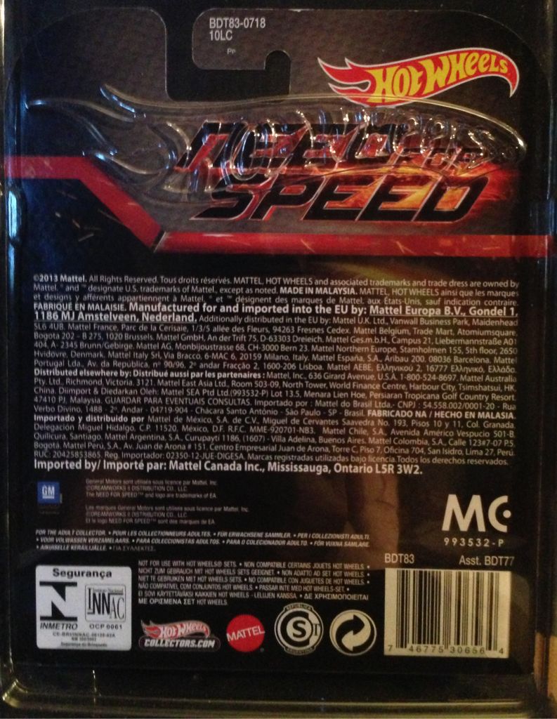 ’67 Pontiac GTO - Need For Speed toy car collectible - Main Image 2