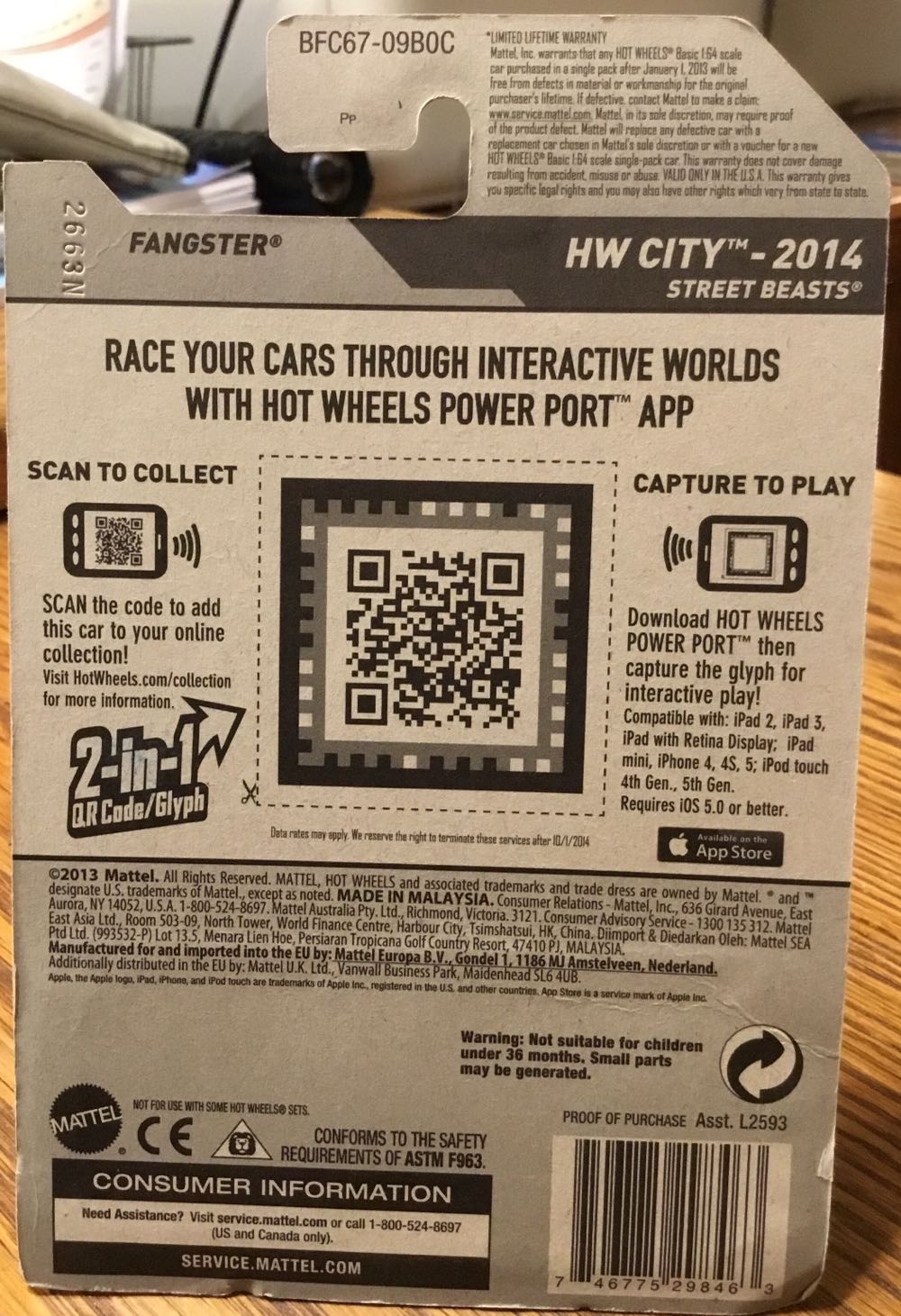 Fangster - Trea$ure Hunt$ toy car collectible - Main Image 3