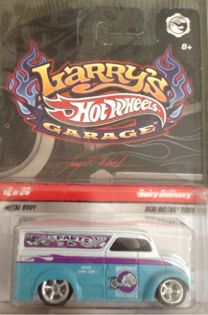 Dairy Delivery Larry’s Garage - 2009 Larry’s Garage Real Riders toy car collectible - Main Image 1