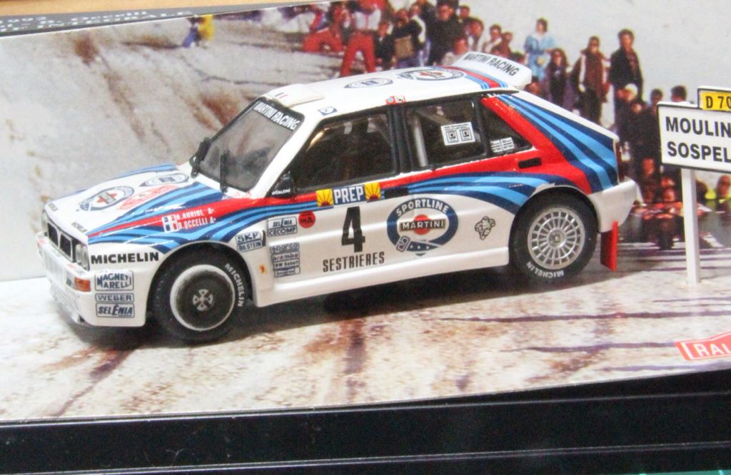 LANCIA #4 - HF INTERGRALE toy car collectible - Main Image 2
