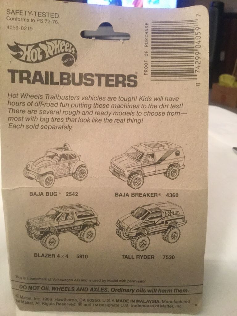 Tail Gunner - Blue Card toy car collectible - Main Image 2