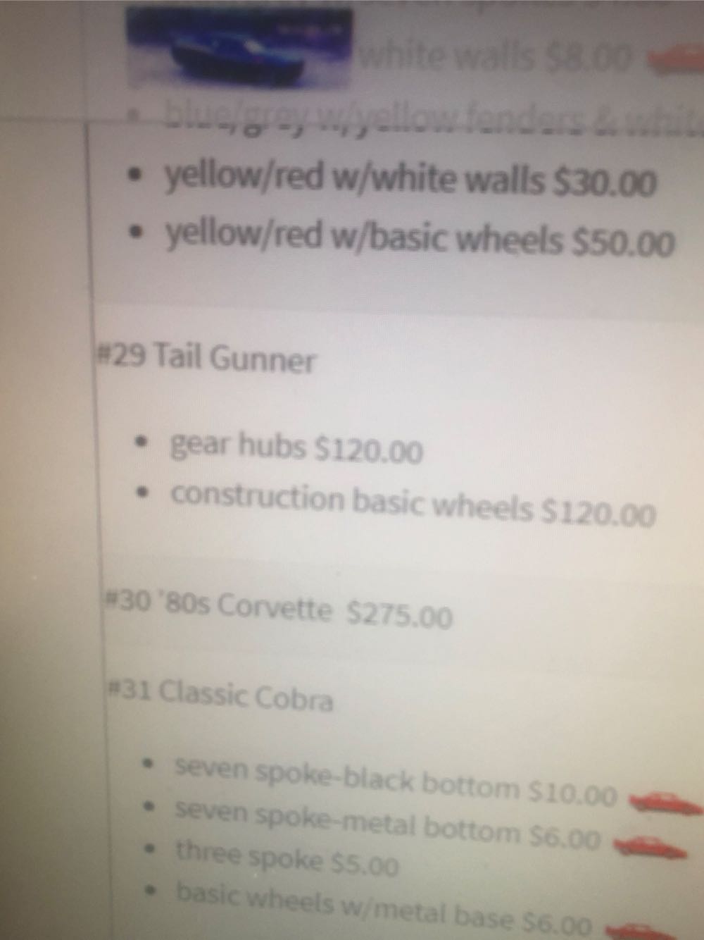 Tail Gunner - Blue Card toy car collectible - Main Image 3