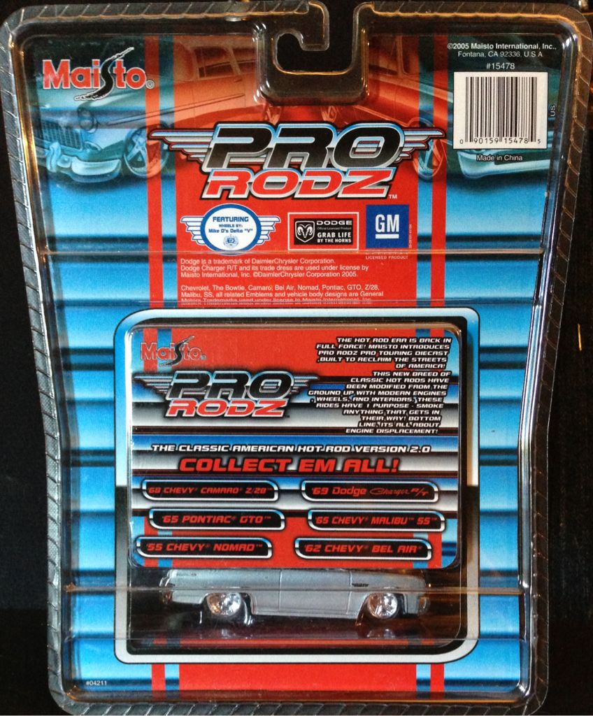 ’65 Chevy Malibu SS - Pro-Touring Diecast Collection toy car collectible - Main Image 2