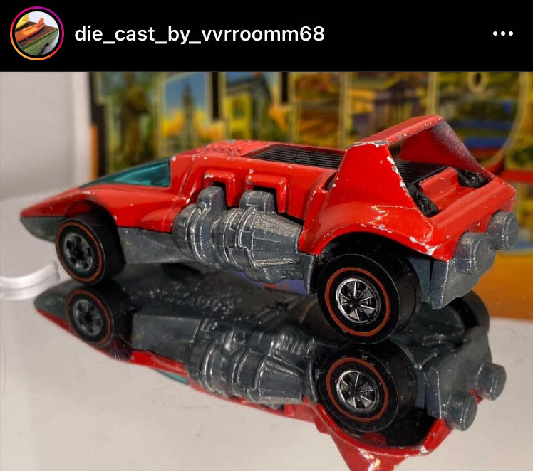 Double Header - Redlines toy car collectible - Main Image 2