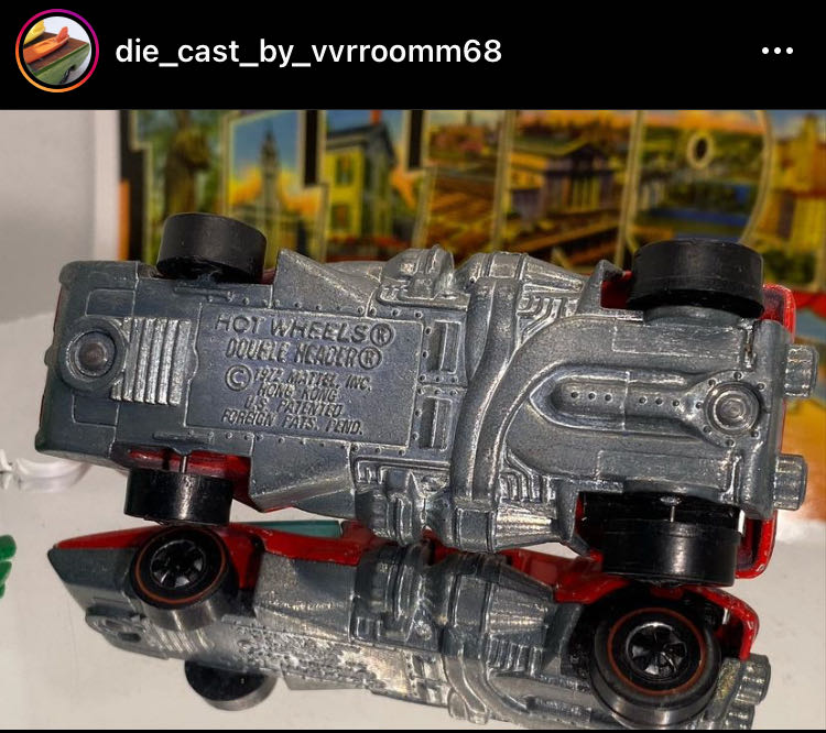 Double Header - Redlines toy car collectible - Main Image 3