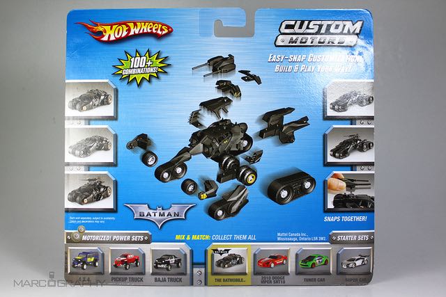 Hotwheels Custom Motors The Batmobile - Custom Motors toy car collectible - Main Image 2