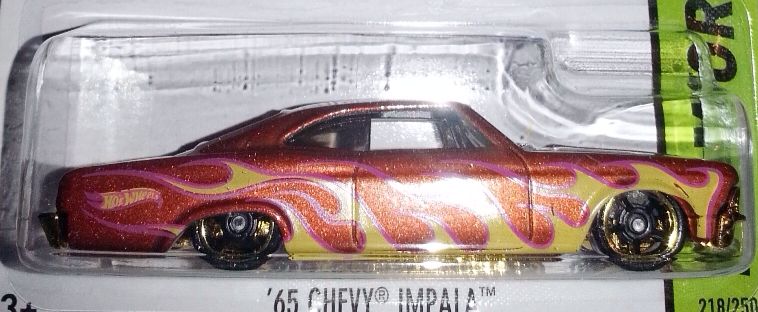 1965 Chevy Impala - HW Workshop: Heat Fleet toy car collectible - Main Image 2