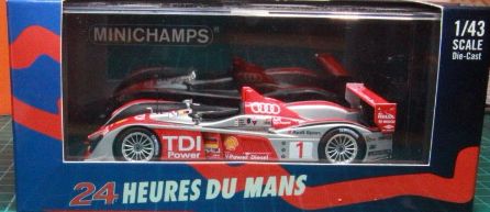 AUDI #1 - 1 OFF 576 toy car collectible - Main Image 2