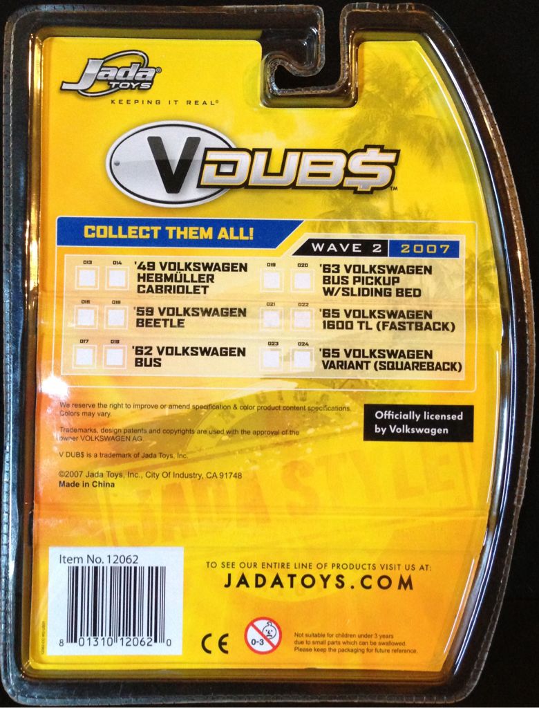’62 Volkswagen Bus - Wave #02 toy car collectible - Main Image 2