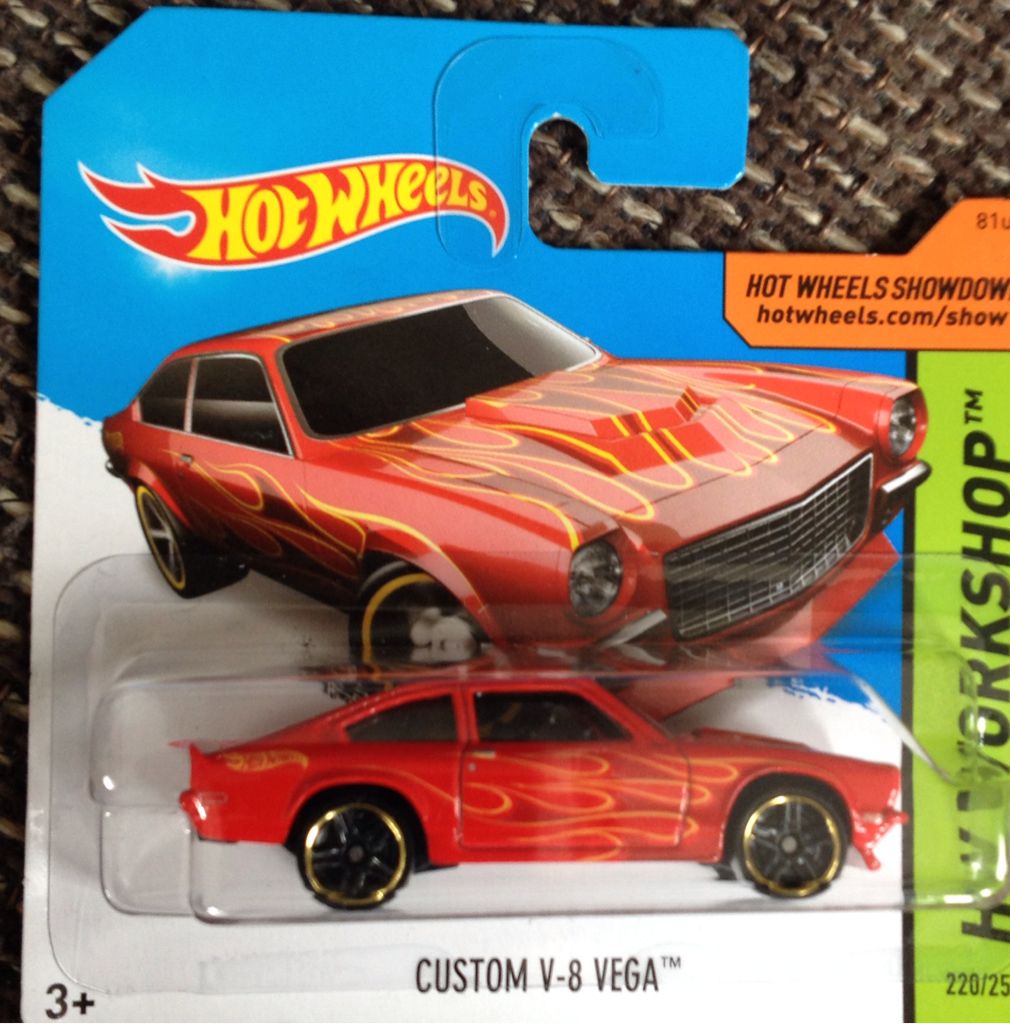 Custom V8 Vega - ’14 HW Workshop toy car collectible - Main Image 1